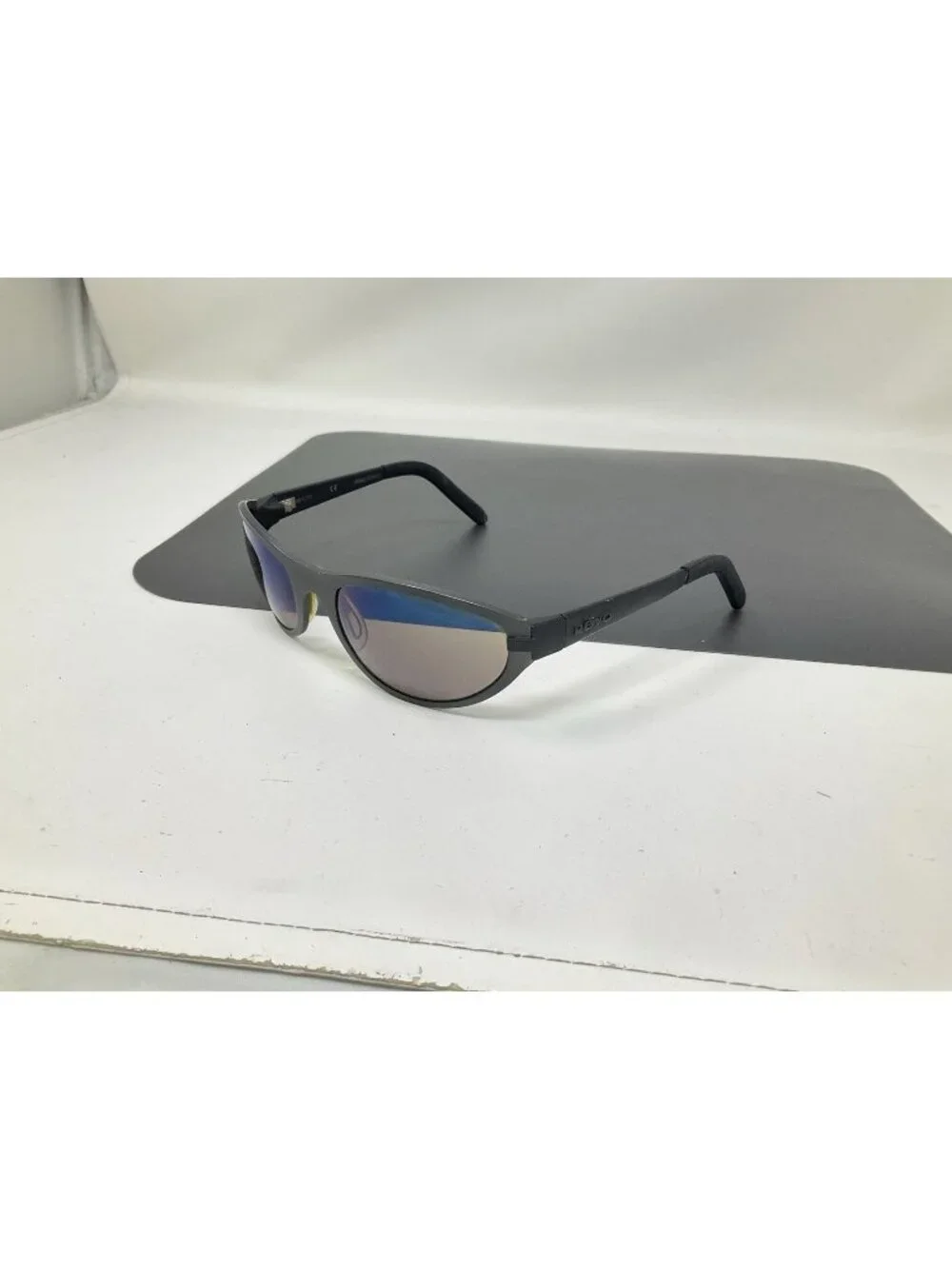 Revo 1804 055 Sunglasses FRAME ONLY  Brushed Gray Scratched Lenses